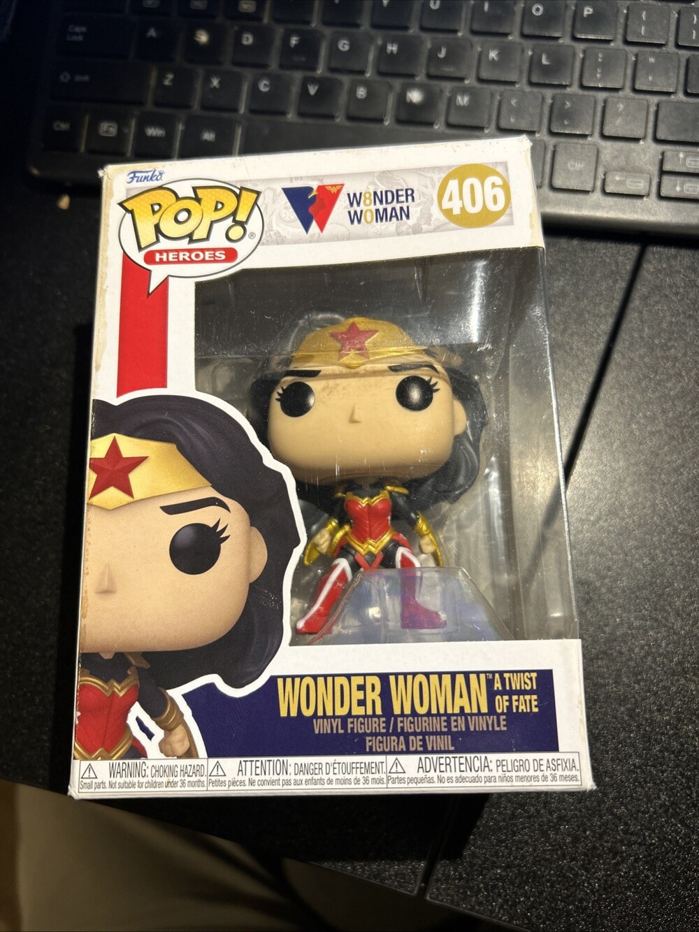 Funko Pop! Vinyl: DC Universe - Wonder Woman a Twist of Fate #406